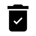 Delete Permanent Fill SVG Icon